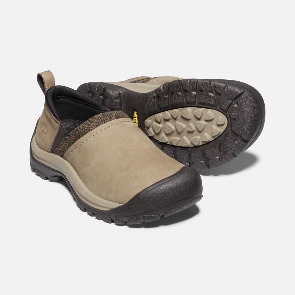 Zapatos Marca Keen Mexico Kaki/Negros - Mujer Kaci Ii Invierno - DA1047283